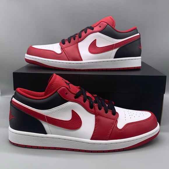 Nike Other - Nike Air Jordan 1 Low 'Reverse Black Toe' Sneakers   -    Size   11